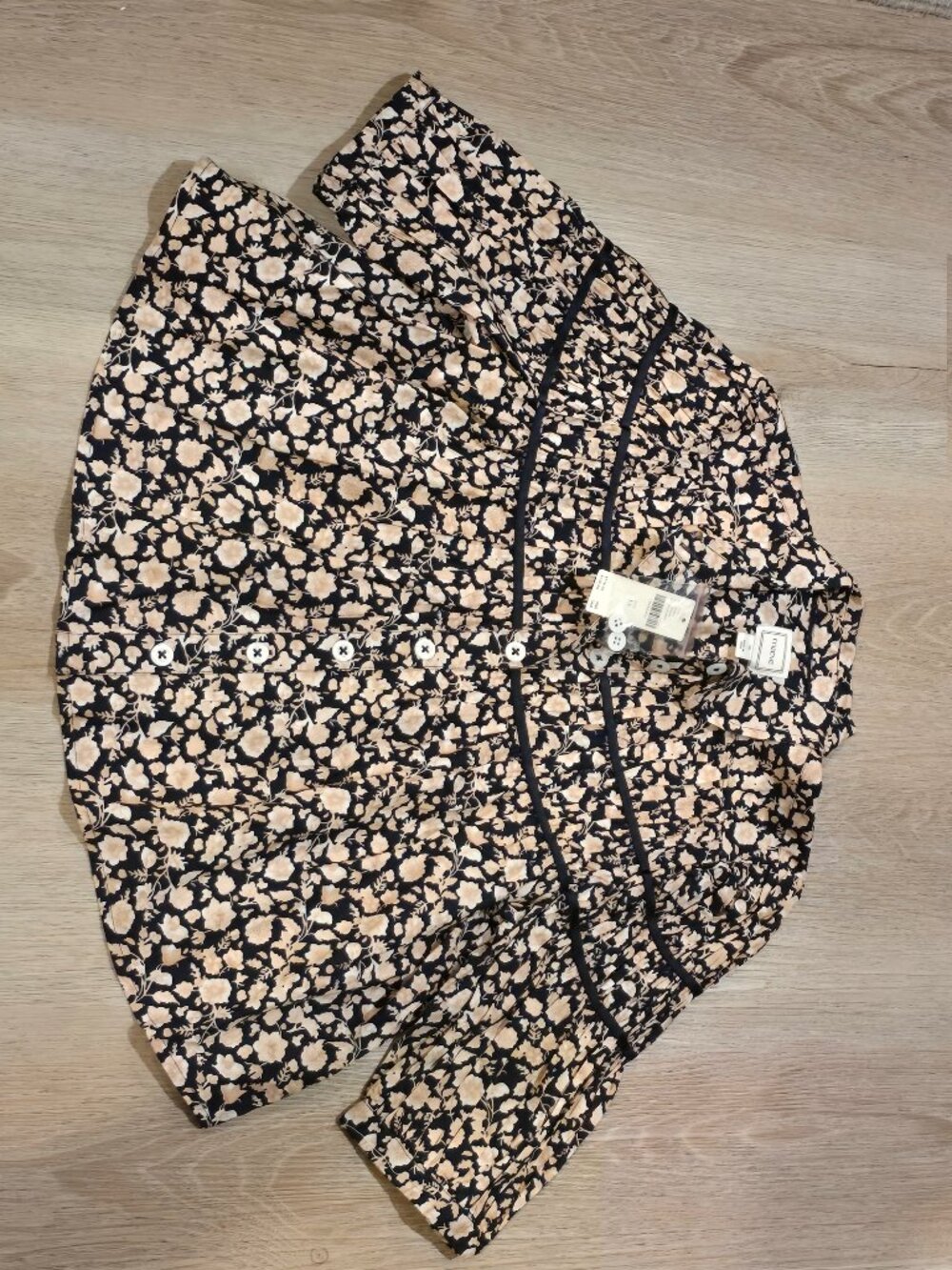 Anthropologie Floral Blouse